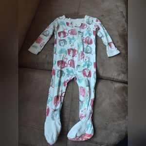 Adorable Animal Print Kids One Piece